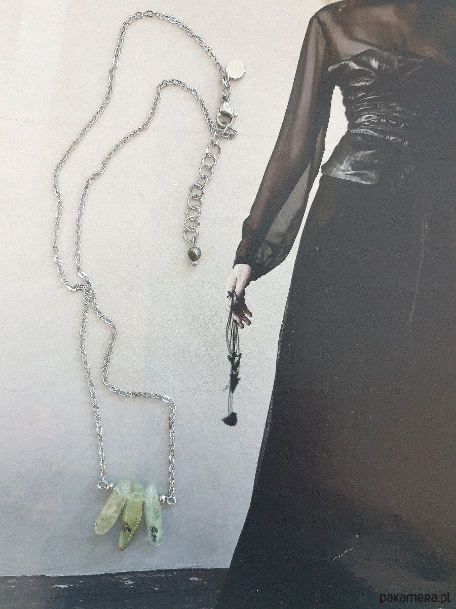 wisiory Łańcuszek z wisiorem ROOTS phrenit 8