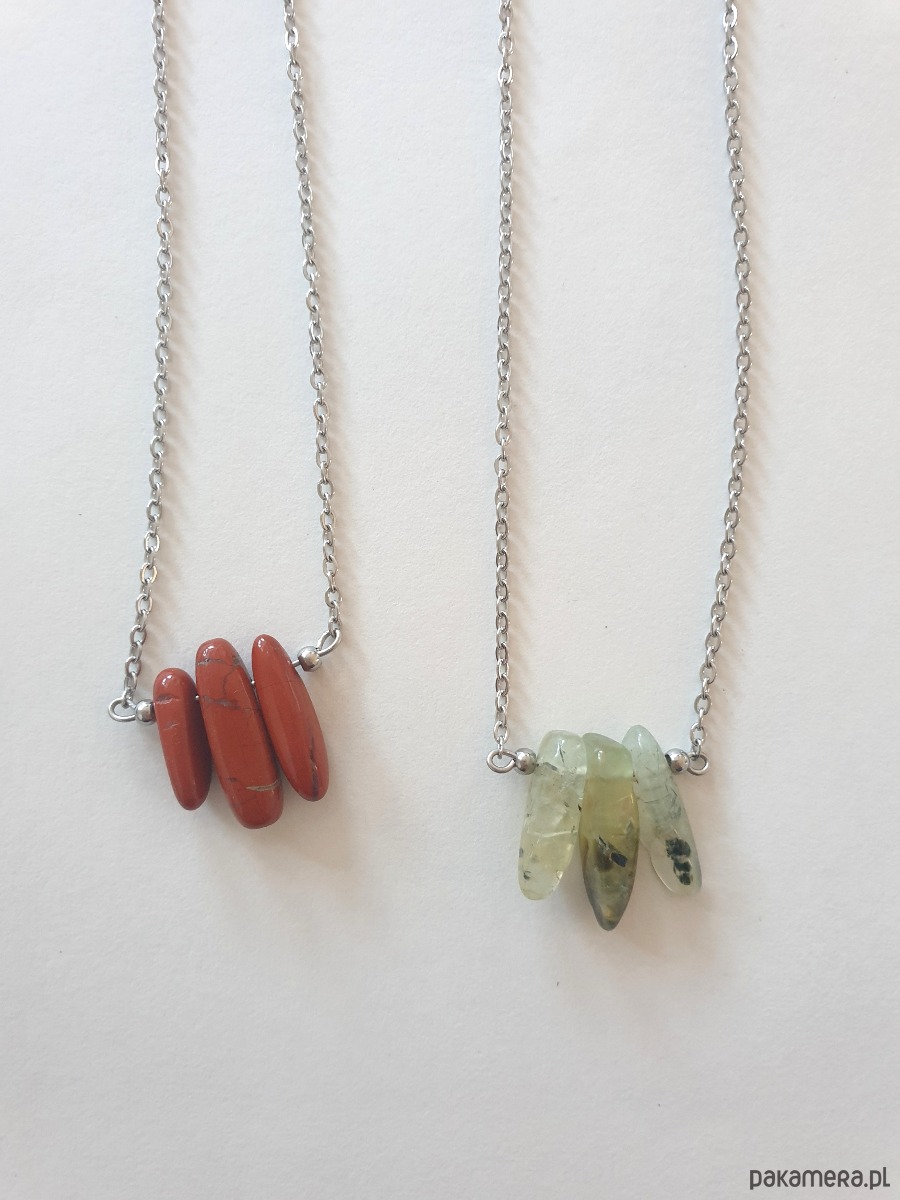 wisiory Łańcuszek z wisiorem ROOTS phrenit 9