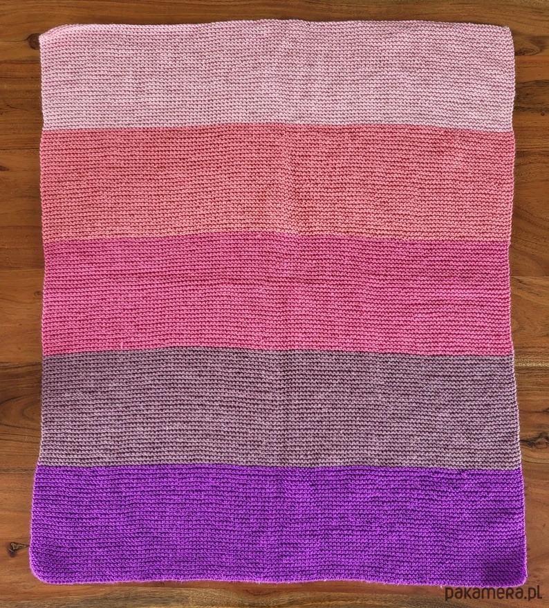 kocyki, kołderki, pościel dla dzieci Dziecięcy kocyk merino/akryl/kaszmir 1