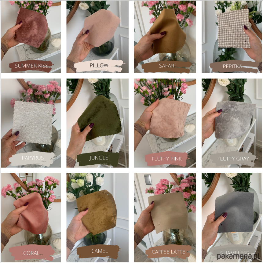 pufy do siedzenia Brooke maxi- pufa, siedzisko tapicerowane, ławeczka, pokój, salon 2