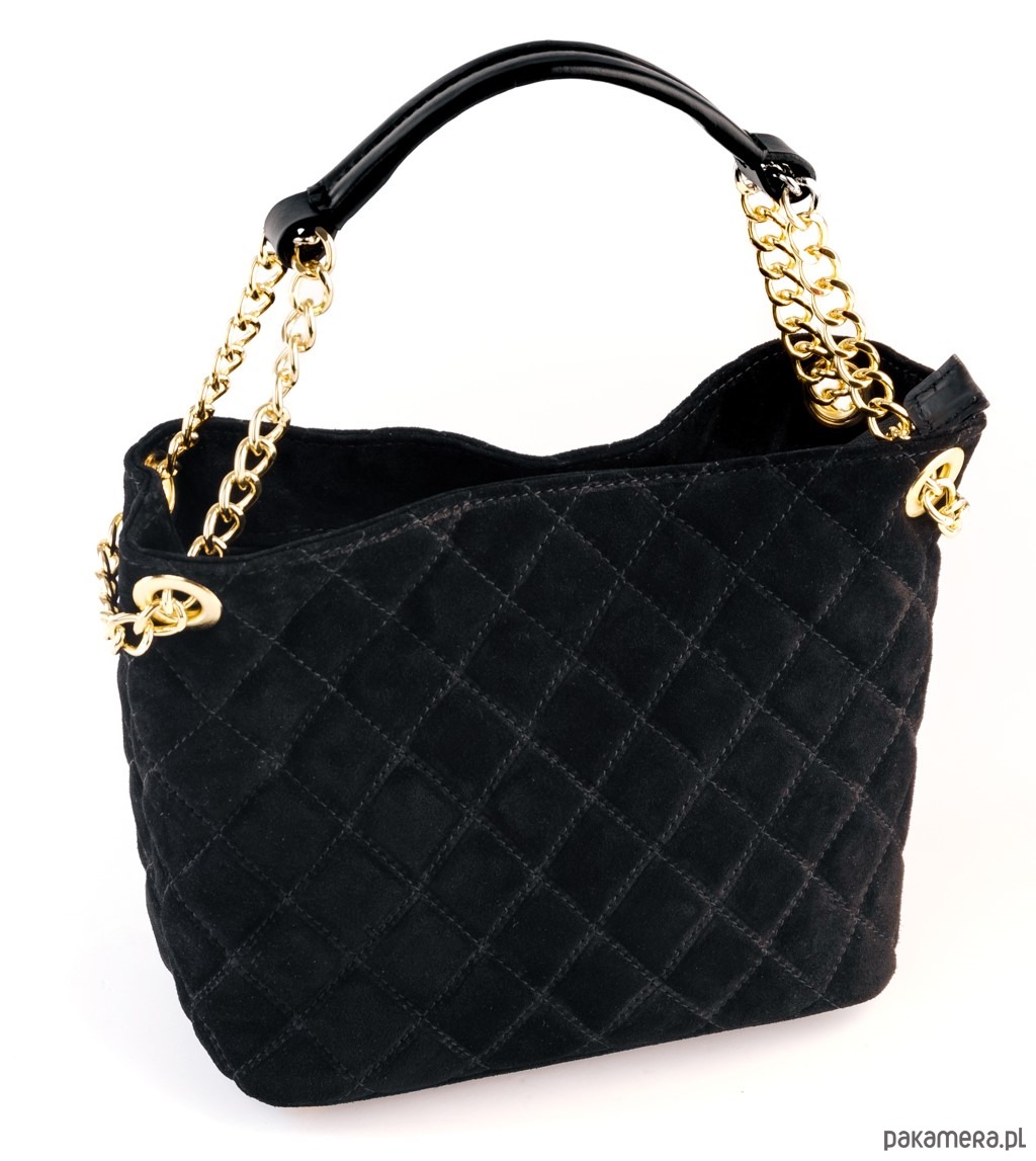 torby na ramię Torebka Skórzana - pikowana  (6963) 5