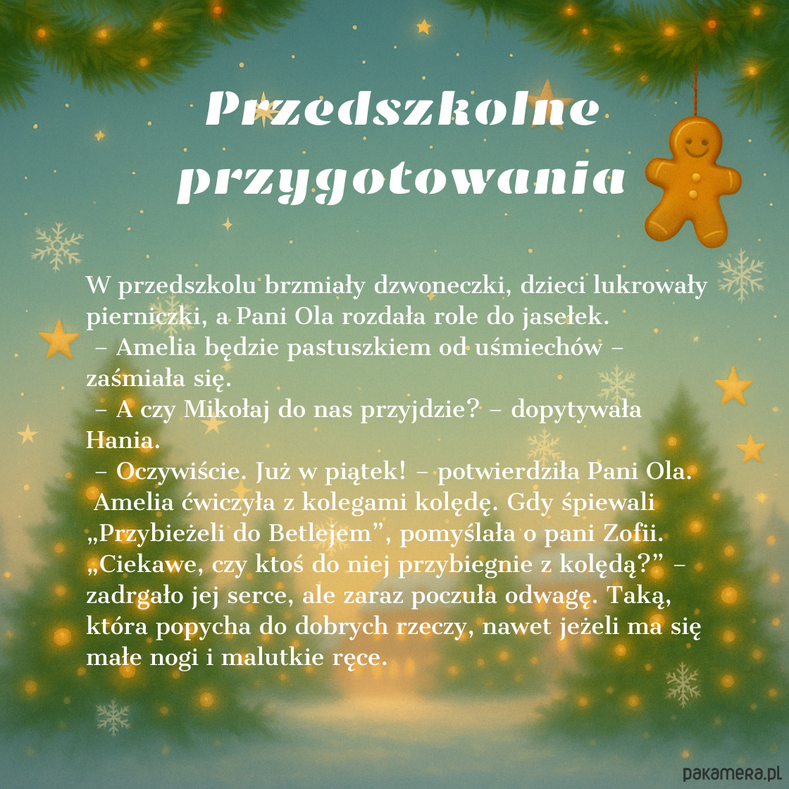 książeczki dla dzieci "Spotkanie z Mikołajem" książeczka personalizowana 7
