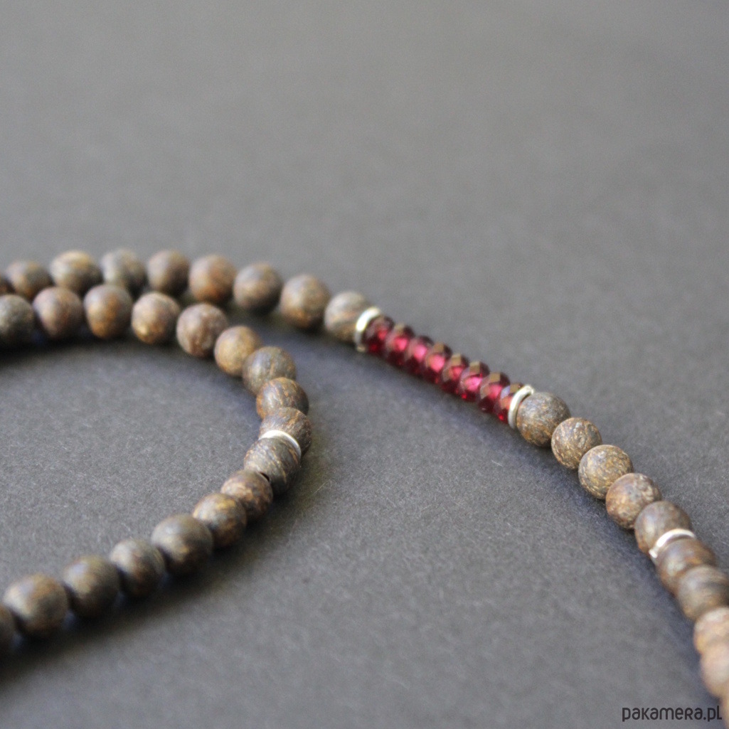 srebrne naszyjniki Naszyjnik czekolada i porto 6