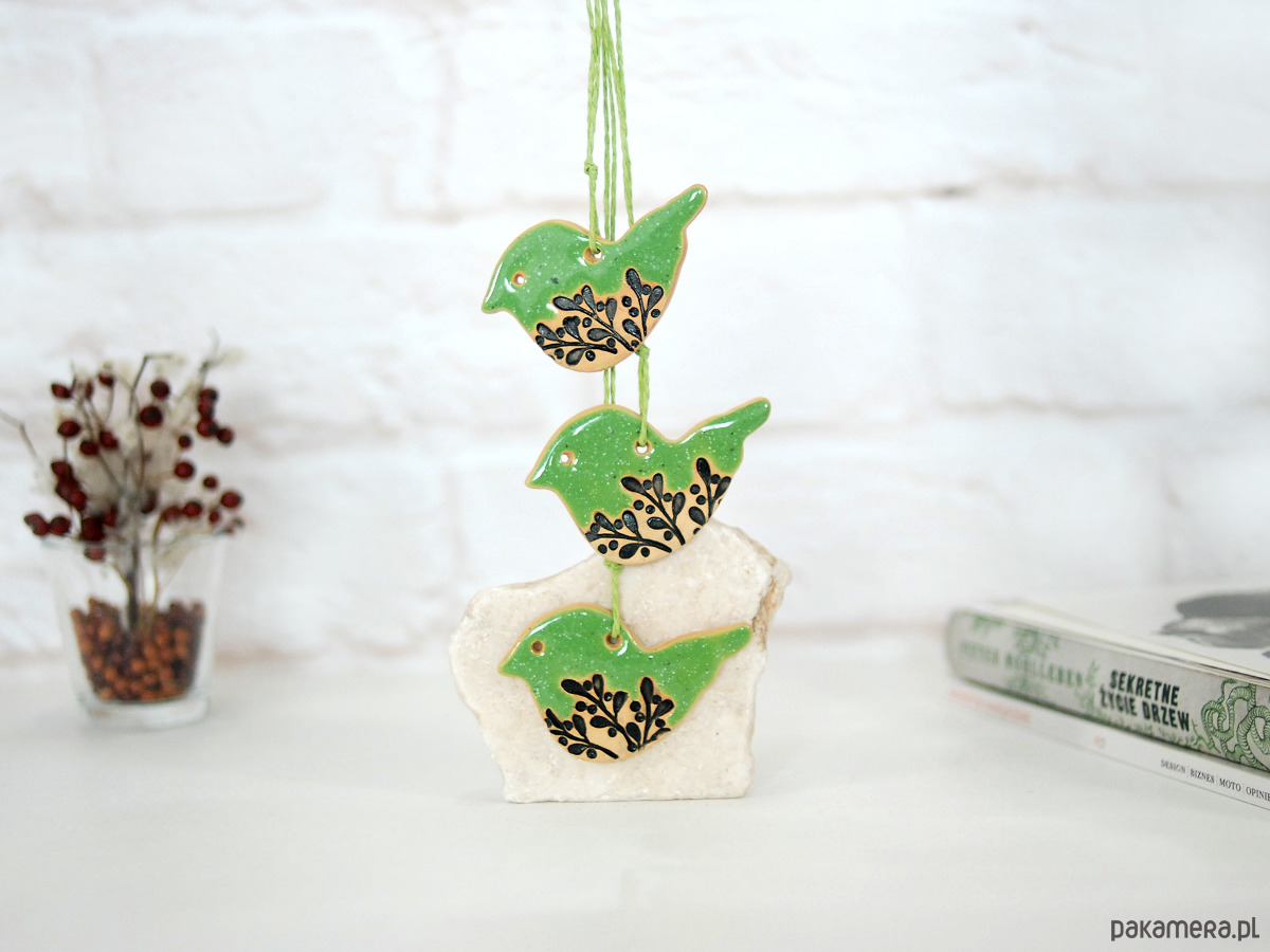 ozdoby choinkowe Ręcznie robione ozdoby choinkowe ptaszki 2