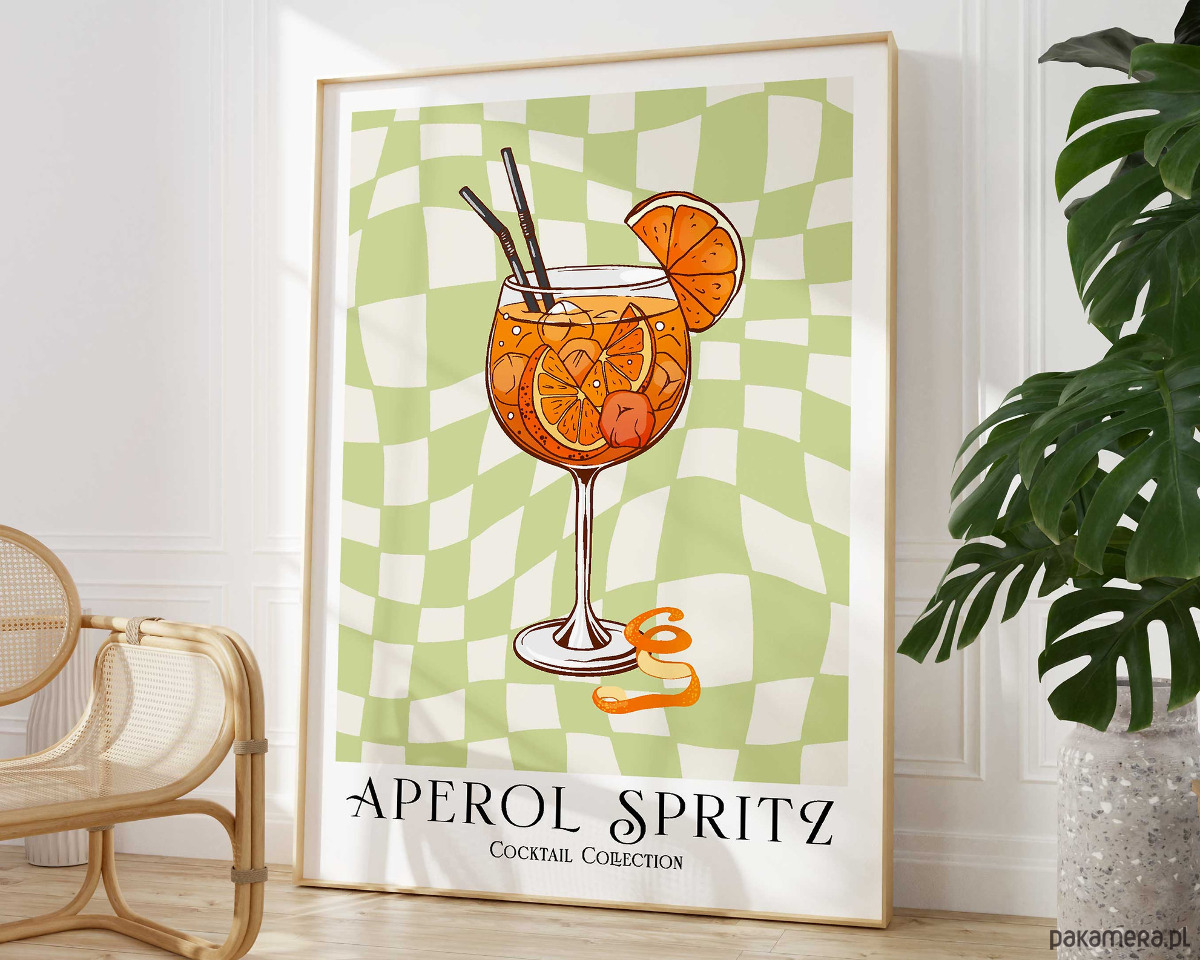 plakaty Plakat Kolekcja Koktajl: Aperol Spritz 1