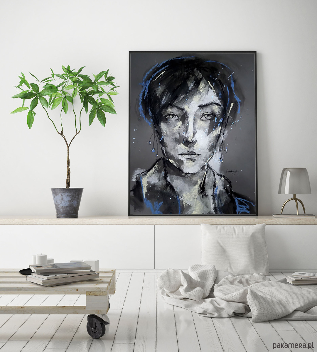 grafiki i ilustracje Lydia - rysunek B2 unikat 3
