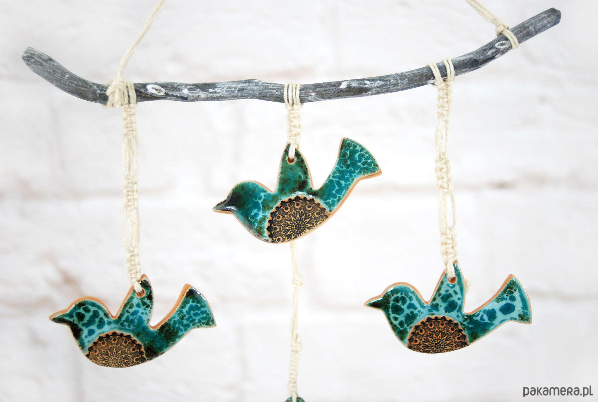 łapacze snów Wisząca dekoracja ścienna - ptaki w locie 2