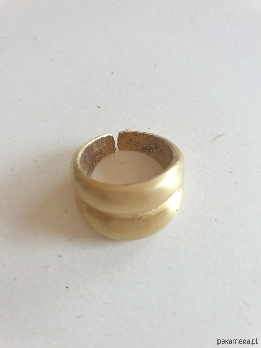 pierścionki złote Pierścionek  ANTYK nr.2, mosiądz 3