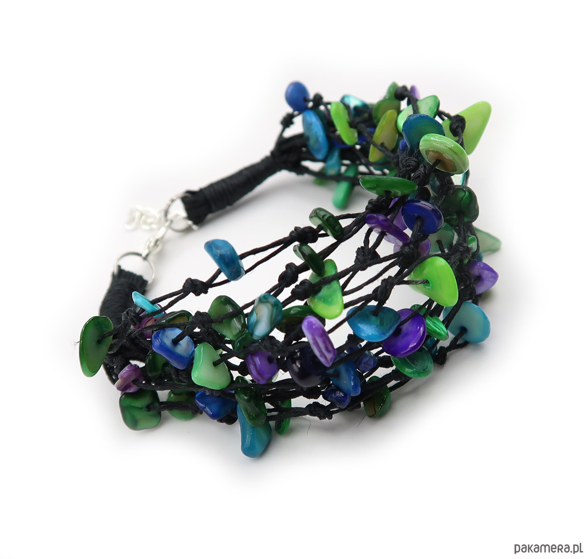 bransoletki na sznurku Las  - bransoleta 1