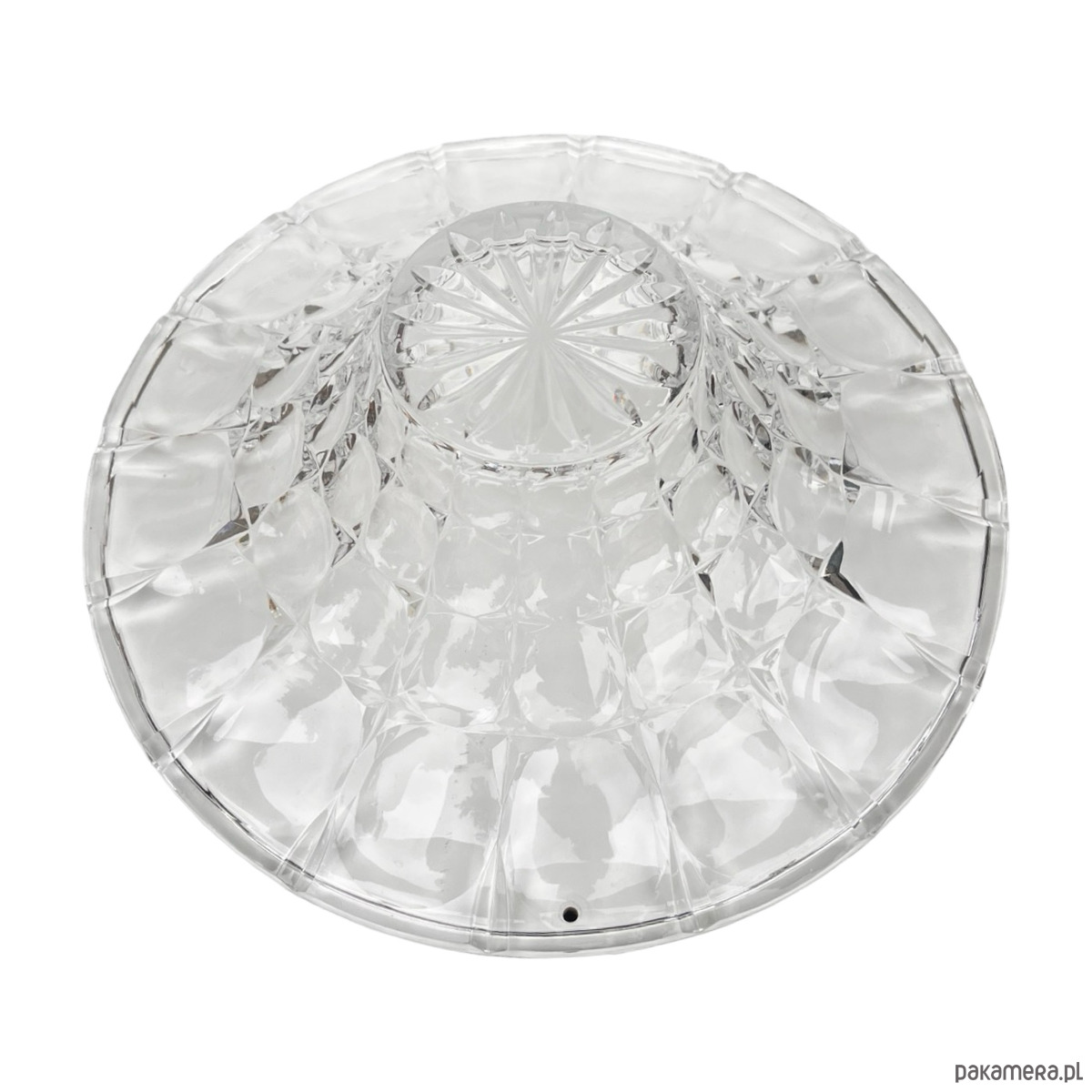 miski i misy Bohemia  misa kryształowa soczewkowa  Czechosłowacja  lata 70. 5