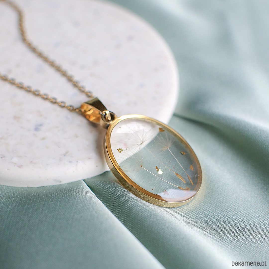 wisiory Wisiorek z rzęsek dmuchawca 2