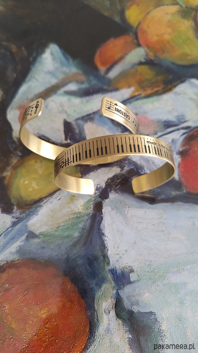 bransoletki złote Bransoletka MUSIC 1