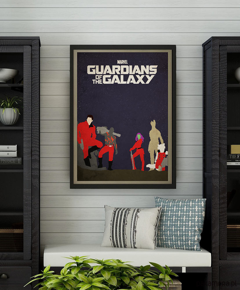 plakaty Plakat Strażnicy galaktyki - fine art Marvel 3