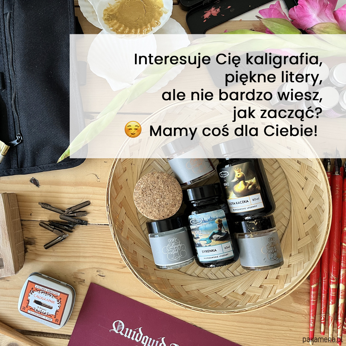 Warsztaty inne Jak zacząć? - kaligraficzne początki 14.11.2025, piątek, 18:00-20:00 0