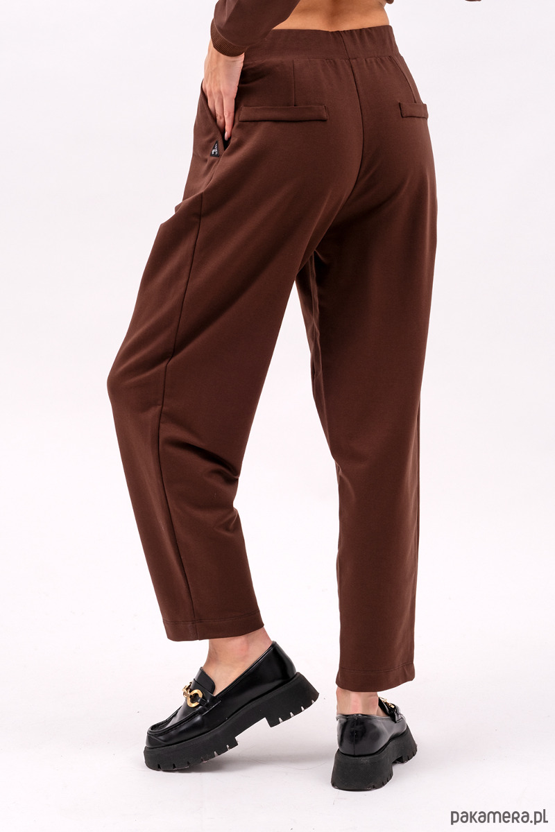 spodnie dresowe damskie Dresowe spodnie damskie ,,ADALET"czekolada 2