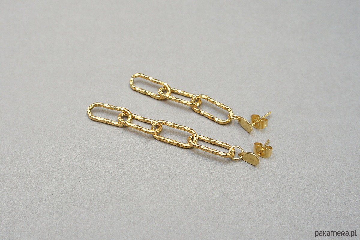 kolczyki pozłacane Kolczyki pozłacane Alloys Collection /Odd/ - Chain vol. 4 3