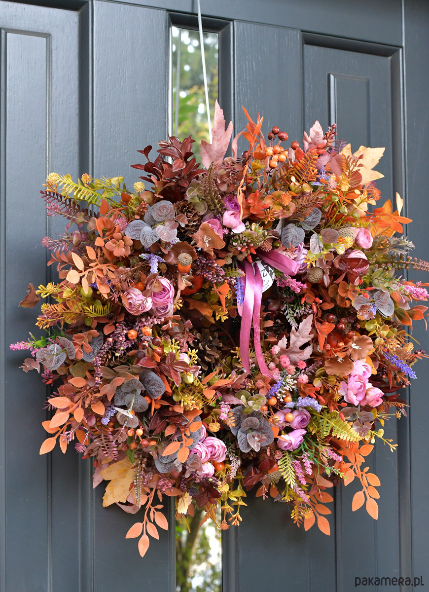 wianki Wianek" jesienne pomarańcze" 1