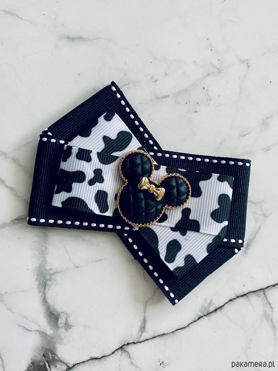 broszki Brosza Black & White MICKEY  Hit! 1szt 7