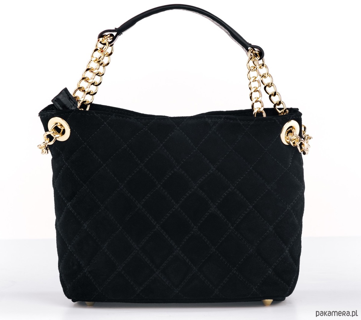 torby na ramię Torebka Skórzana - pikowana  (6963) 4