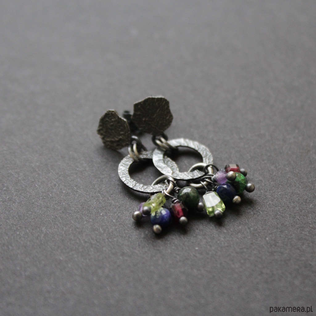 kolczyki z kamieniami Kolczyki Ale kolor 3