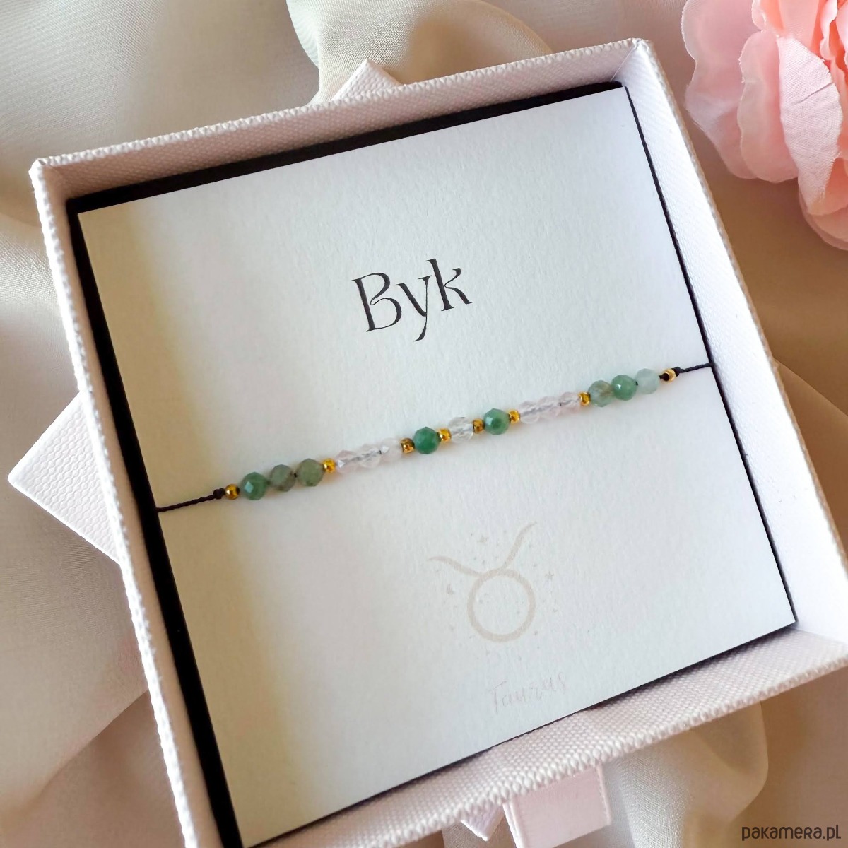 bransoletki na sznurku Bransoletka dla Znaku zodiaku BYK 1