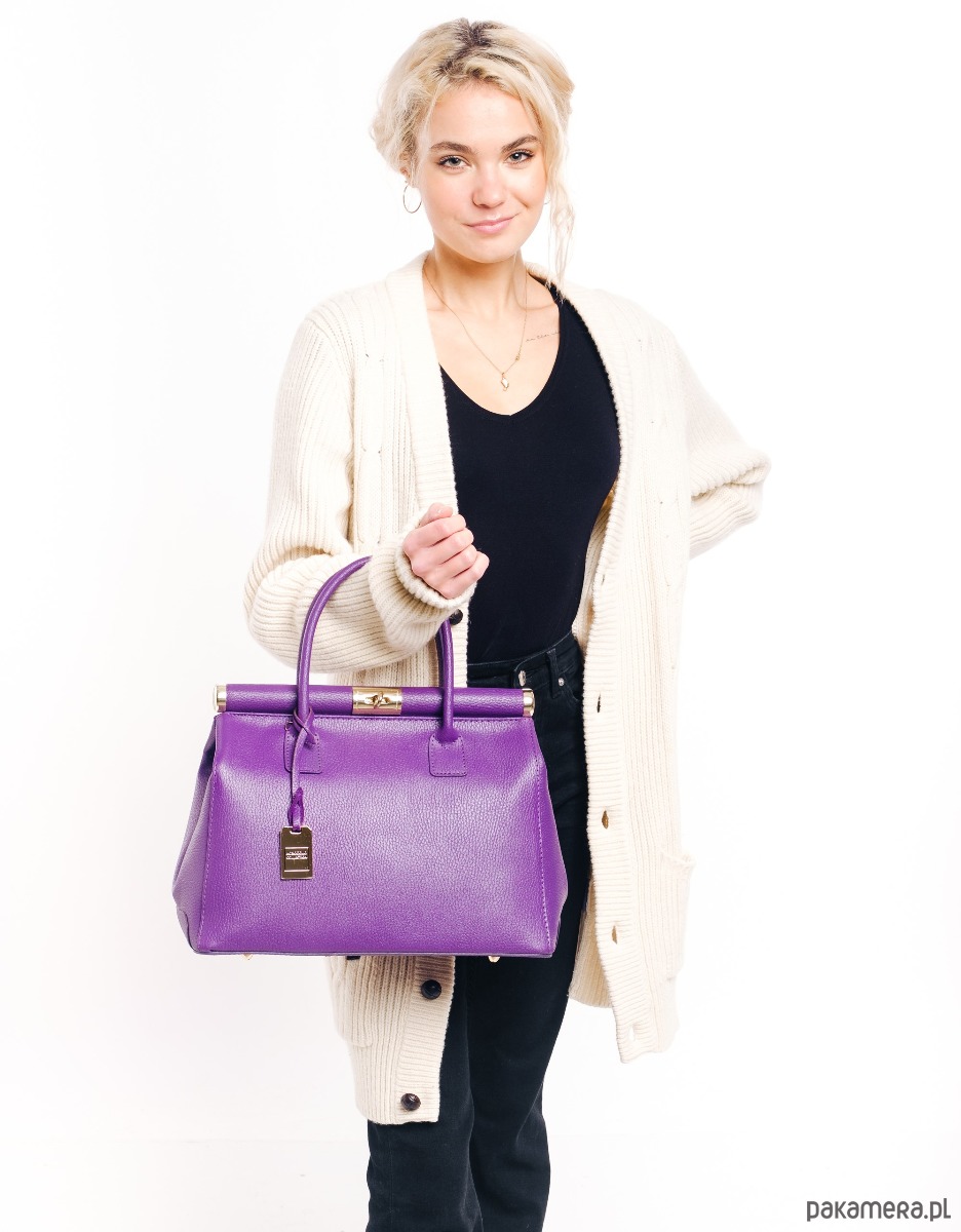 torebki do ręki Torba skórzana  - Shopper (6883) 6