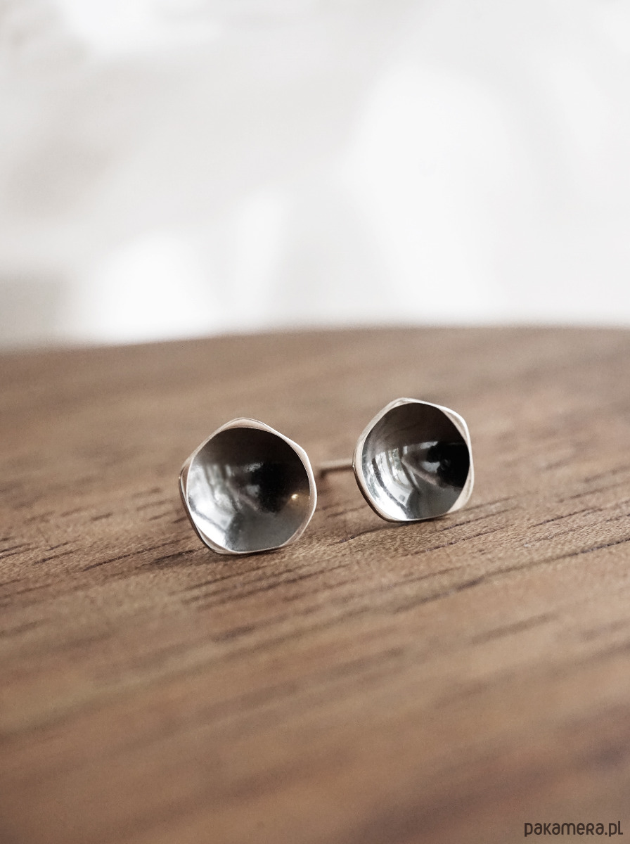 kolczyki srebrne Kolczyki srebrne płatki 4