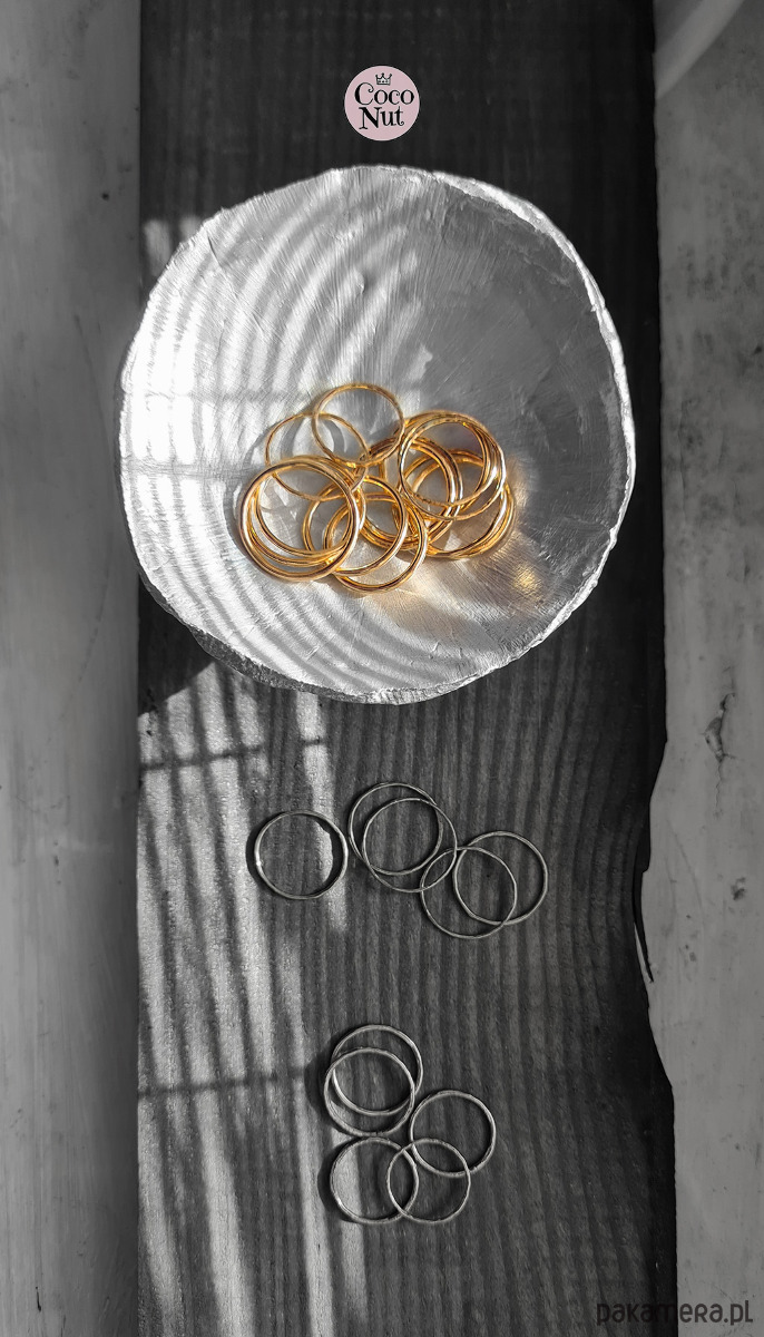 obrączki MIX dowolny: obrączki BASAL srebro 2