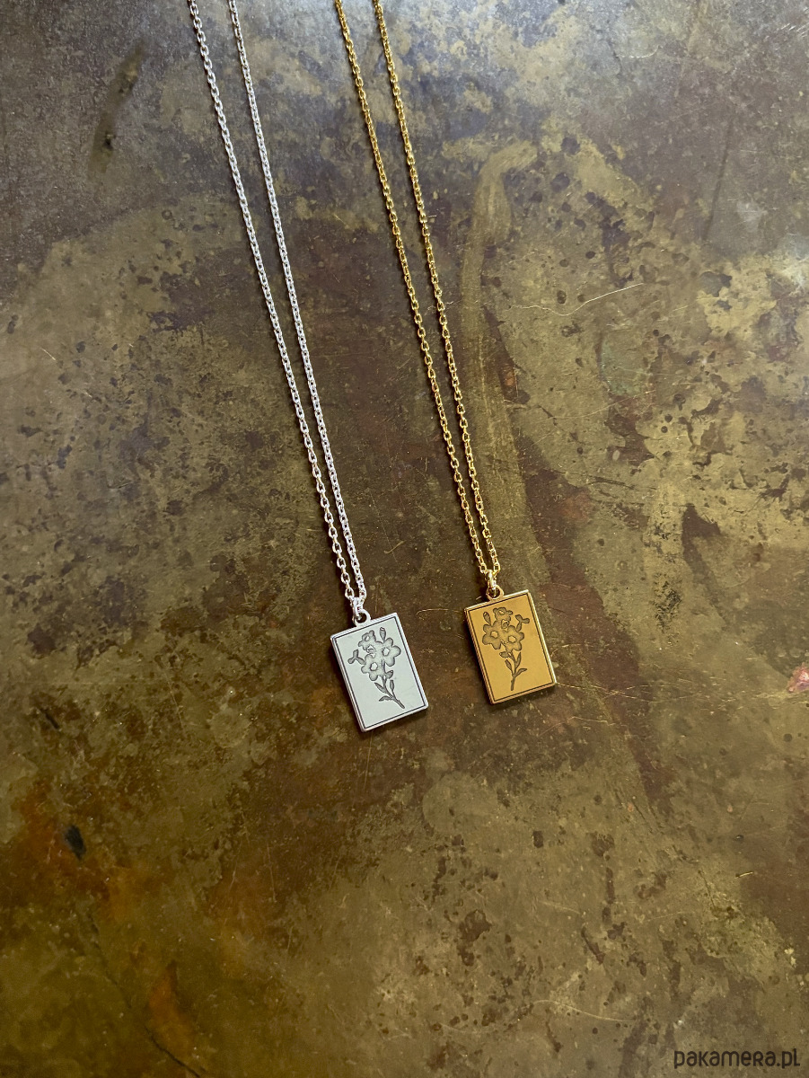 wisiory Niezapominajka- Naszyjnik- Kolekcja Flora 2