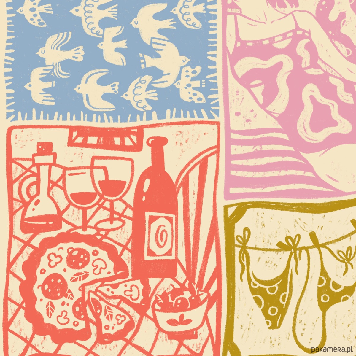 plakaty Plakat "Morskie klimaty", kolorystyka 2 2