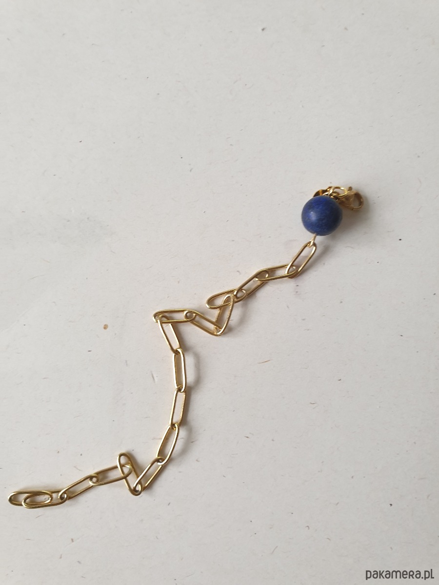bransoletki z kamieni naturalnych Bransoletka KULKA lapis lazuli 2