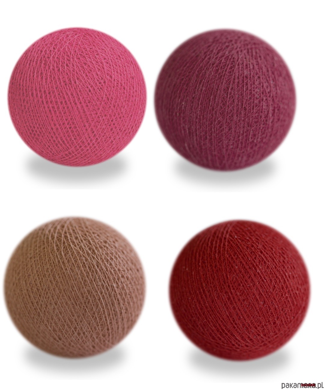 dekoracje świetlne Cotton Balls by good moods* :: Zestaw OWOCE 20 3