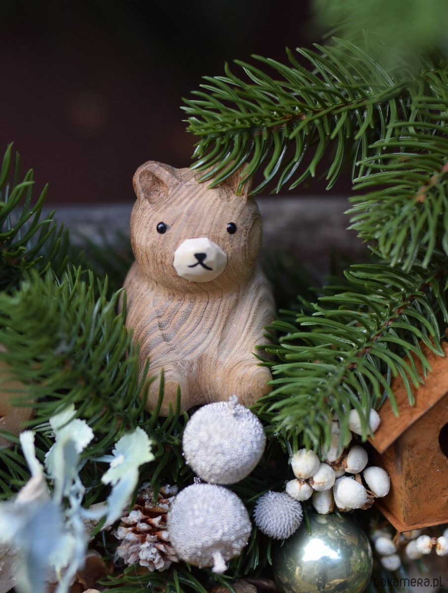 wianki bożonarodzeniowe Świąteczny wianek 2