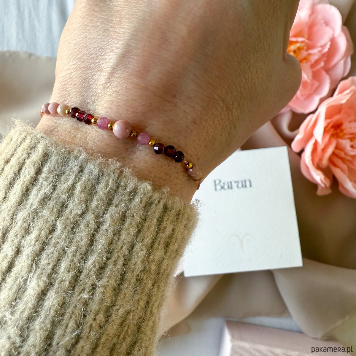 bransoletki na sznurku Bransoletka dla Znaku zodiaku BARAN 2