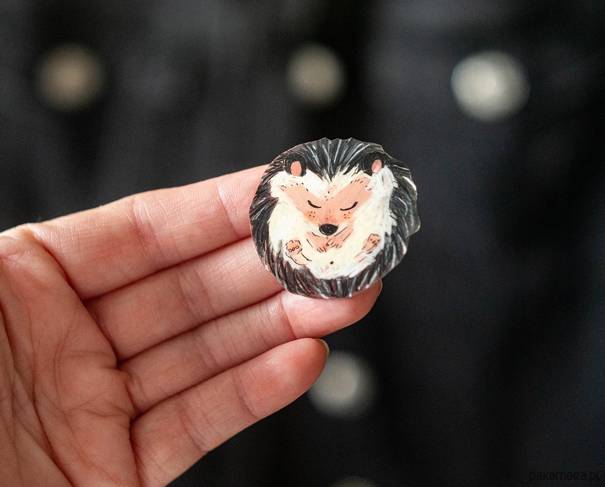 broszki Broszka z jeżykiem 1