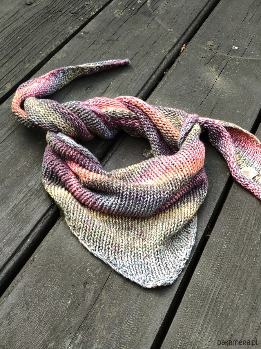 szale damskie Akwarelki / chustka 4