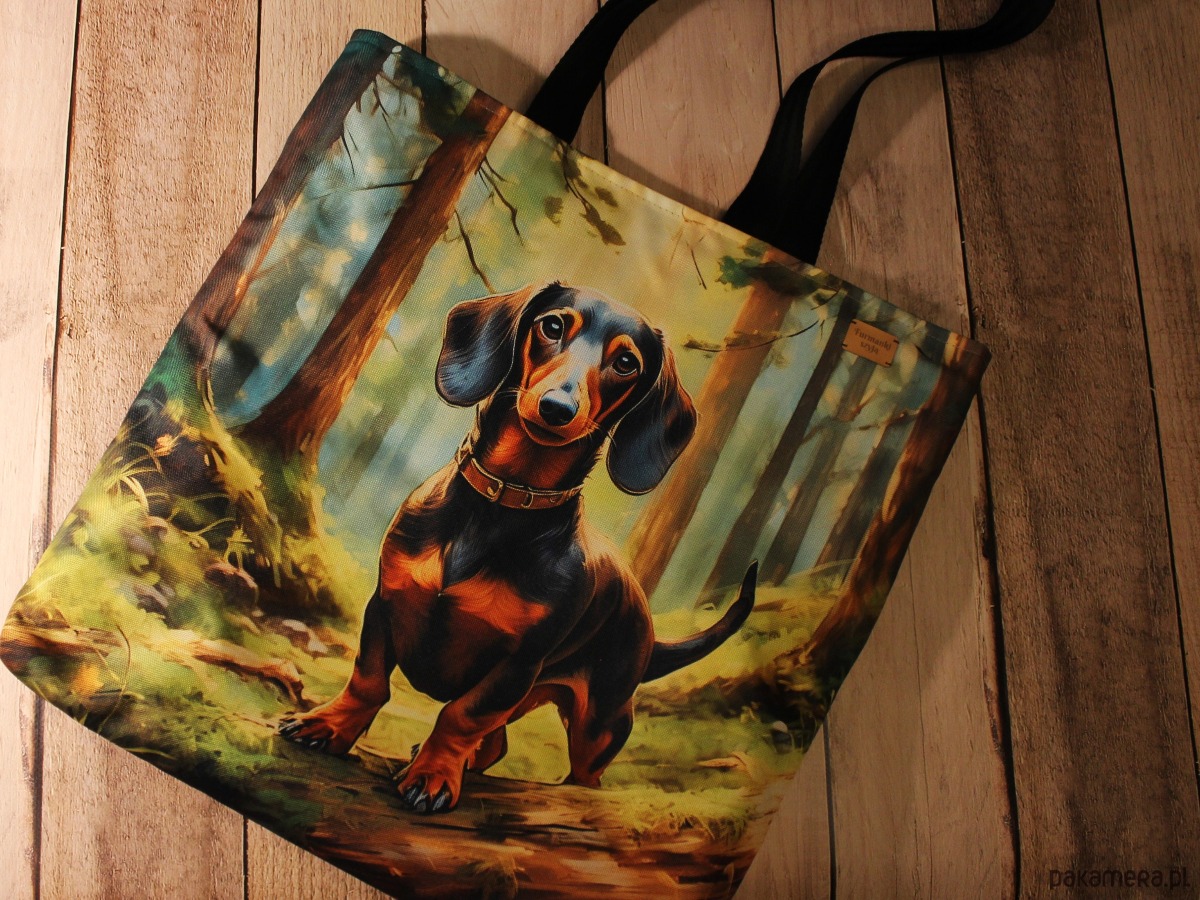 torby na ramię Torba jamnik krótkowłosy 2