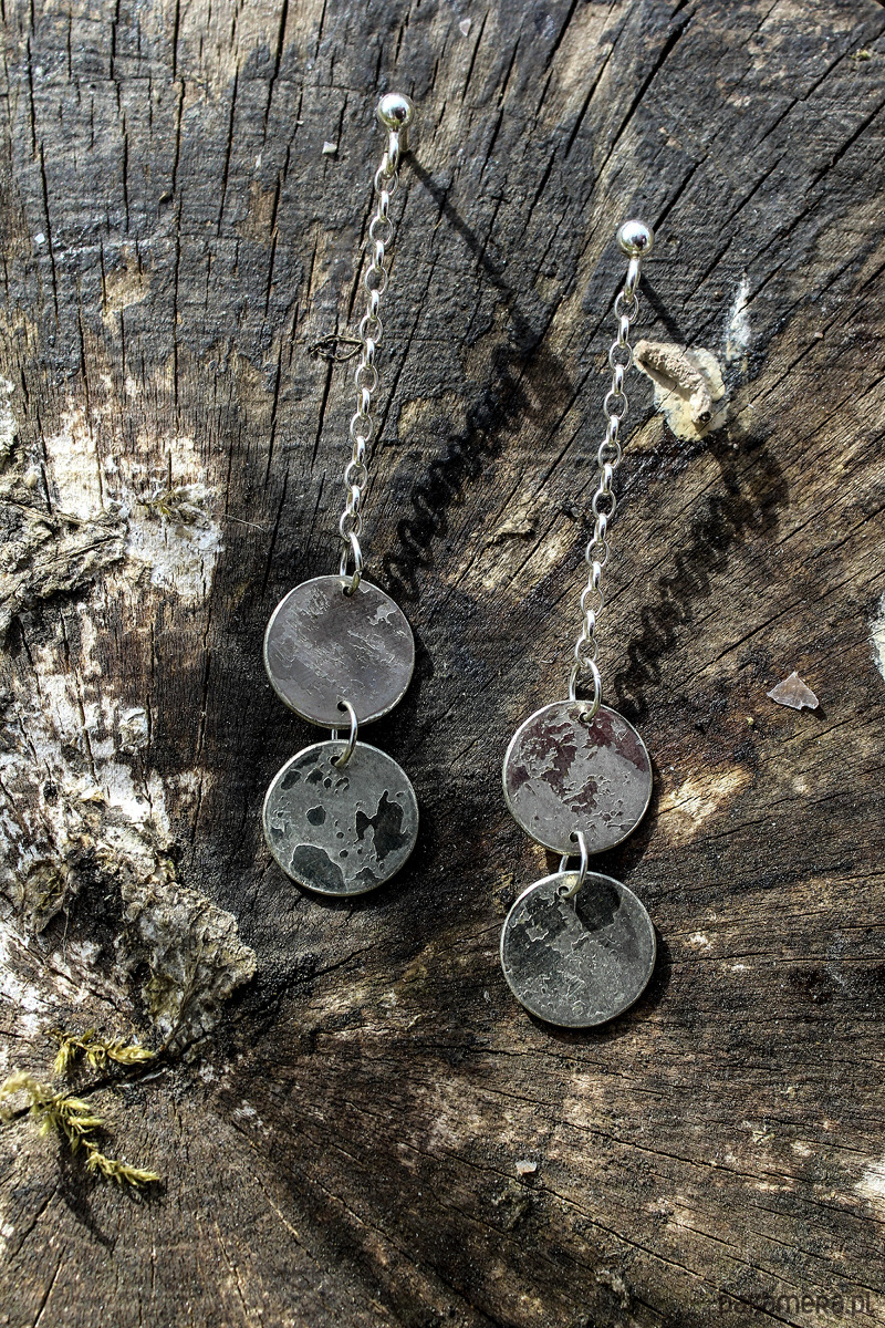 kolczyki srebrne Kolczyki srebrne PLANETY No. 3 1