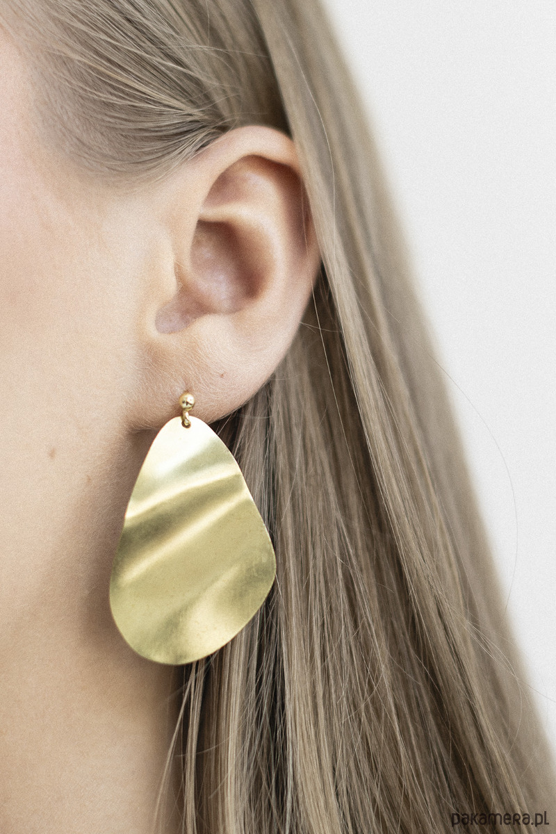 kolczyki z mosiądzu Kolczyki PŁATKI No. 1 4