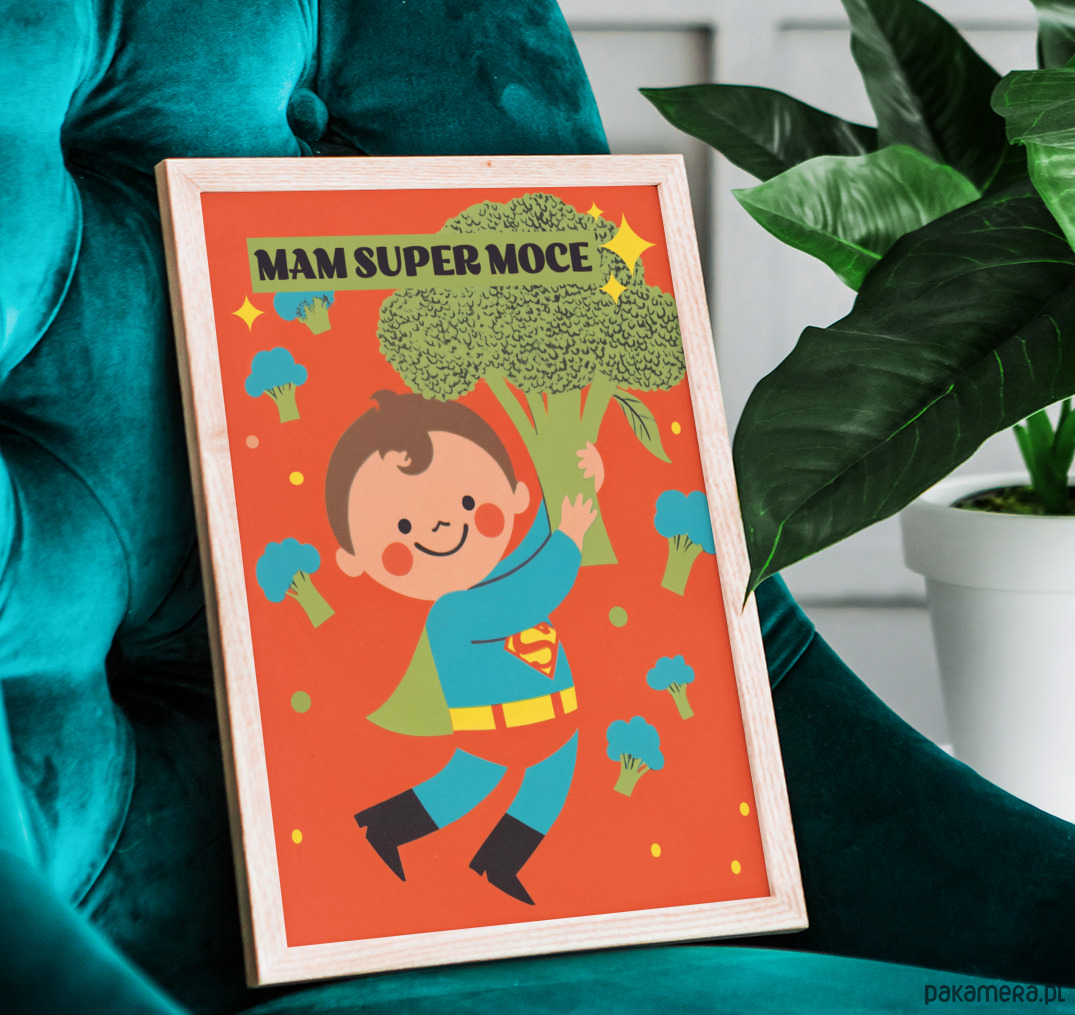 plakaty Plakat  mam super moce 3