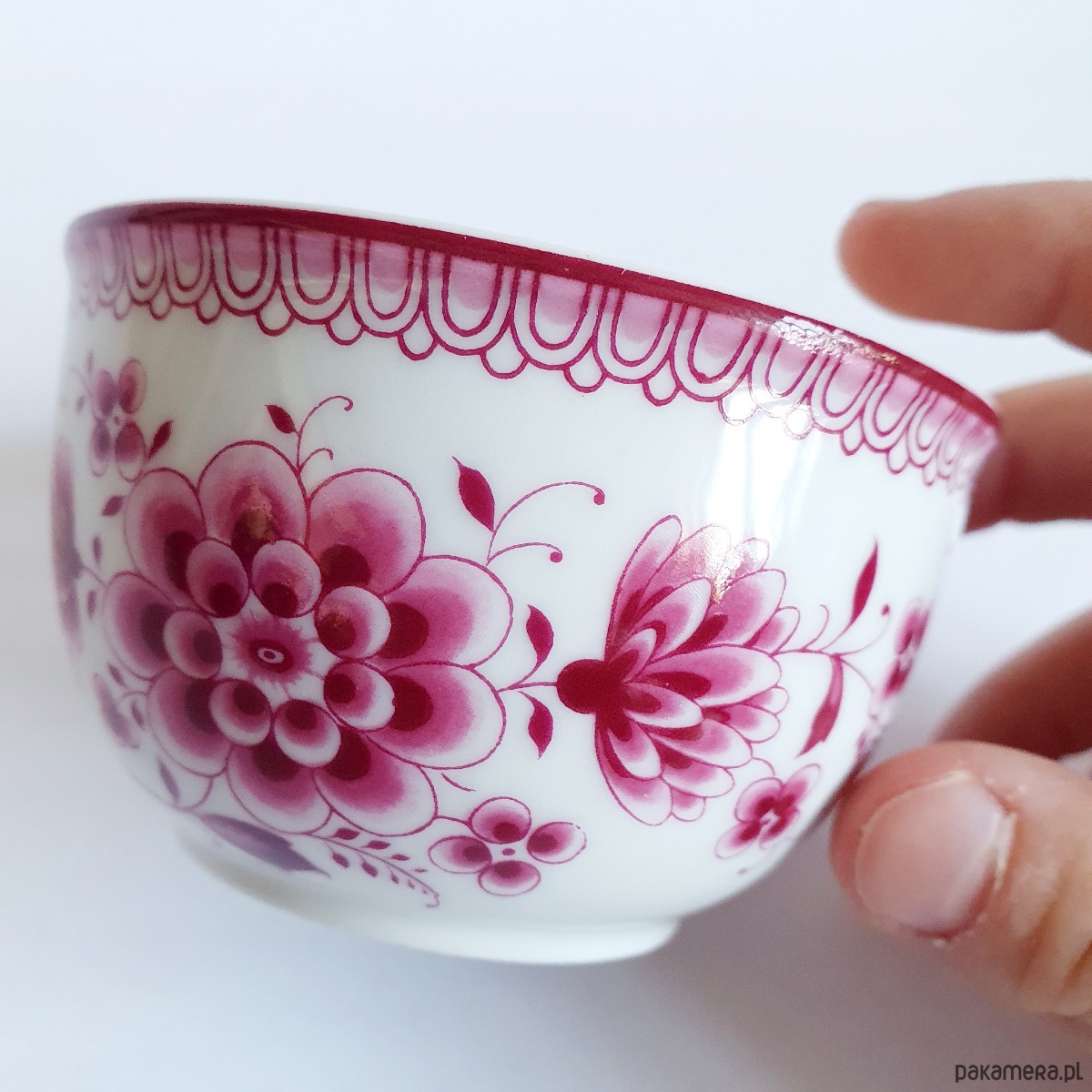 świeczniki i świece Świeca sojowa w zabytkowej miseczce 1