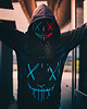 bluzy męskie Męska Bluza z kapturem DR.CROW Neon Mask 1
