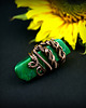 broszki Jaspis cesarski broszka wire wrapping 3