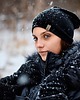 czapki dziecięce Ana Moroles, Czapka 100% merino, czarna 2