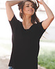 t-shirt damskie Bałamutka black  3