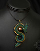 wisiory Balroth II, wisior ze smokiem, beading 2