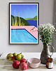 plakaty Lato nad basenem - plakat fine art 1