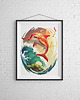 plakaty Plakat -Delfin UM 2