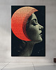 plakaty Pył księżycowy - Plakat - Druk - Kolaż, Abstrakcja, Surrealizm, Loft #24 2