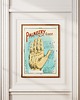 plakaty Stara wiktoriańska ilustracja dłoni - Plakat ezoteryczny vintage - Chiromancja 4